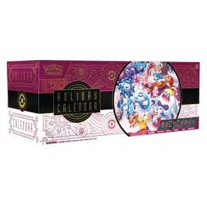 Holiday Calendar 2025 Pokemon TCG Set Logo